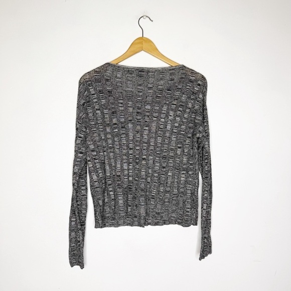 Eileen Fisher Women's Silk Linen Blend Boxy Textured Sweater Top Size Small - Picture 3 of 6